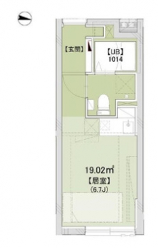 モデコ大山の間取り図