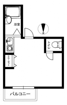 キャタデイマンション上野入谷の間取り図