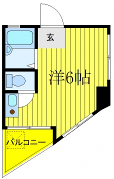 Tステーツの間取り図