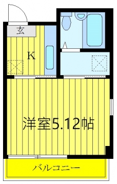 ２００２フォーライフ２番館の間取り図