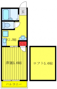 スマイルコートの間取り図