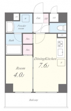 SNOW MAINTAIN(スノーメインティン)の間取り図