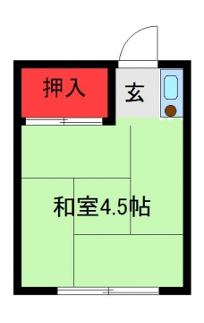 南大塚コーポの間取り図