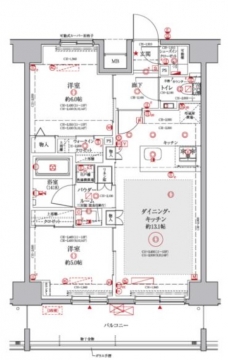 板橋本町ステーションレジデンスの間取り図