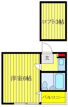 レオパレス高砂の間取り図