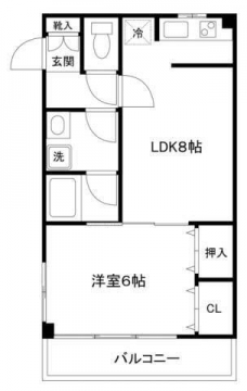 ワコーレ千住A棟の間取り図