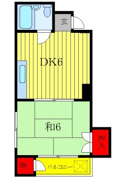 伊藤ビルの間取り図