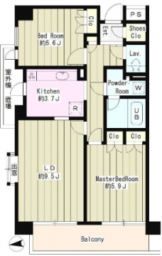 Ｃａｓａ－Ａｉｌｅの間取り図