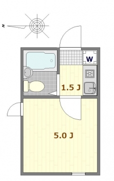 シャンテ田端の間取り図