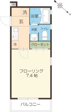 ＲＥＲＡの間取り図