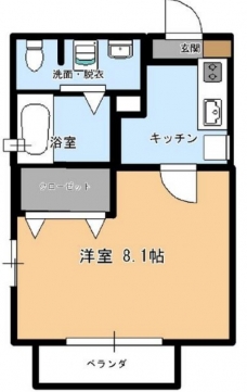 プリムローズ蕨の間取り図