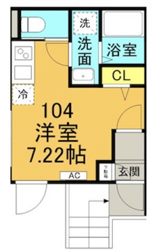 グランコート王子の間取り図
