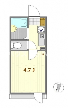 ノーザンロード扇大橋の間取り図