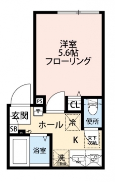 グランクオール板橋本町サウスレジデンスの間取り図