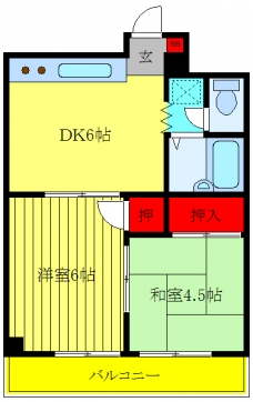 ル・ブランシェの間取り図