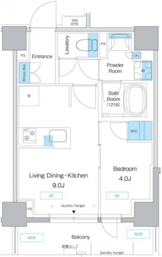 プレディアコート板橋の間取り図