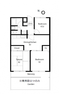 セントエルモ武蔵浦和の間取り図