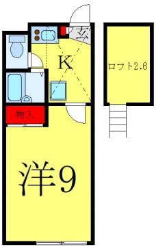 メインシティガーデン　壱番館の間取り図