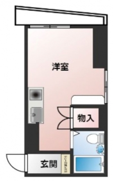 Ｃｉｅｌ　Ｂｌｅｕ並木の間取り図