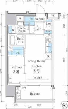 デュオメゾン文京白山の間取り図