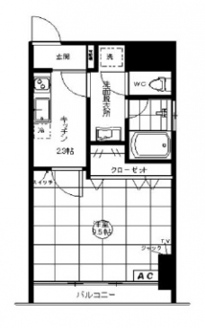URBAN SELECT 川口並木の間取り図