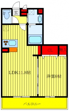 プレミールの間取り図
