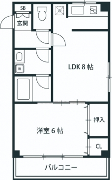 ワコーレ千住A棟の間取り図