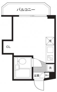 ワコー第2マンションの間取り図