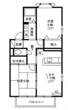 ヴィルヌーブの間取り図