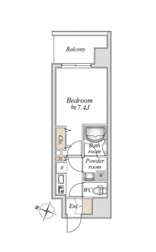 板橋本町ステーションレジデンスの間取り図