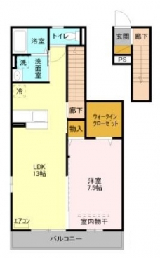サークルレイ喜沢の間取り図