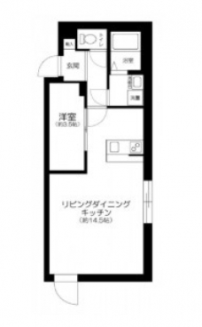 Le　Nid　日本橋の間取り図