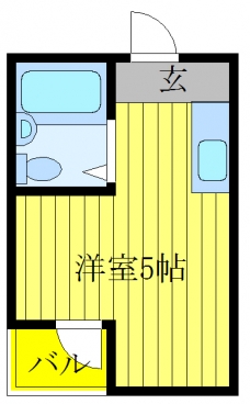 メゾン・ド・飯塚の間取り図