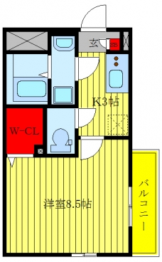 リブリ・Baraenの間取り図