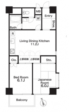 ライブ赤羽の間取り図