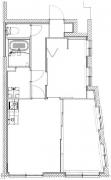 ジェノヴィア大山の間取り図