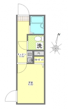 フォレストテラス扇大橋の間取り図