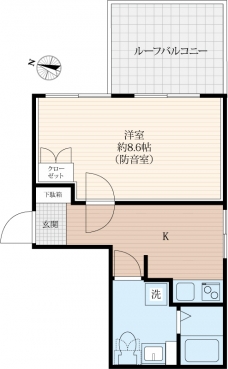 Ｌｉｂｅｒｔｅ板橋本町の間取り図