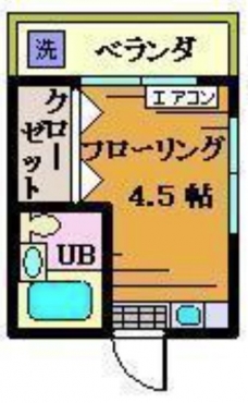 和幸マンションの間取り図