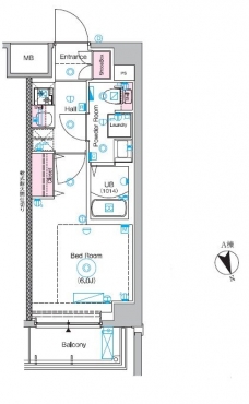 ハイズ戸田マキシヴの間取り図