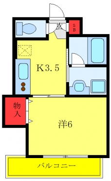 エトワールハイムの間取り図