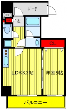 センテニアル王子神谷の間取り図