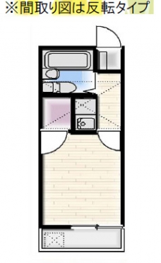 レオ浦和の間取り図