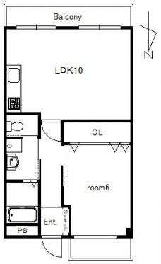 ルボワ平喜の間取り図