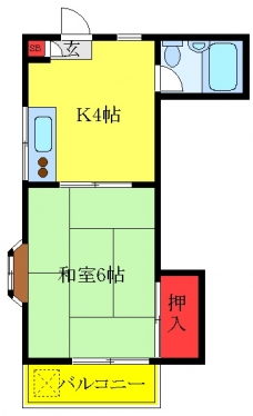 コトミハウスの間取り図