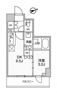 ALTERNA大塚の間取り図