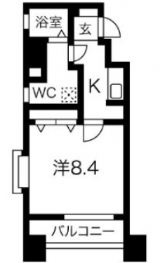 スパシエ田端の間取り図