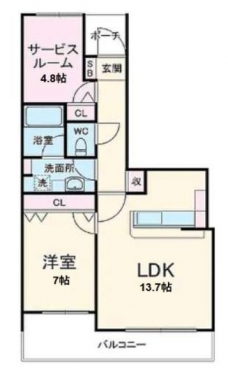 びゅうサイトタワーの間取り図