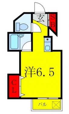 ピュアハイムの間取り図