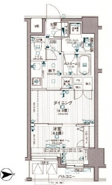 日神デュオステージ池袋の間取り図